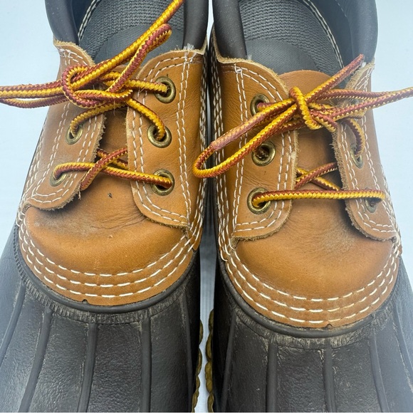 LL Bean Bean Boots Gumshoes Rubber Duck Boots Men’s Size 8 Winter Rain 175060 - Picture 4 of 9